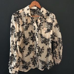 Coldwater Creek long sleeve blouse